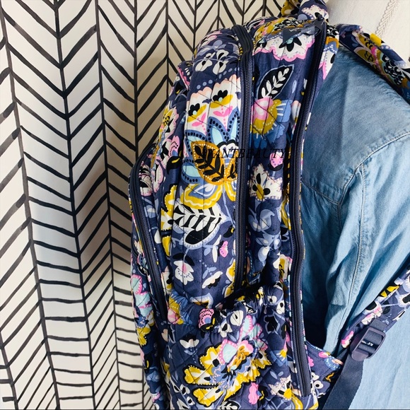 🔸 Vera Bradley essential backpack lunch bunch set - Picture 8 of 16